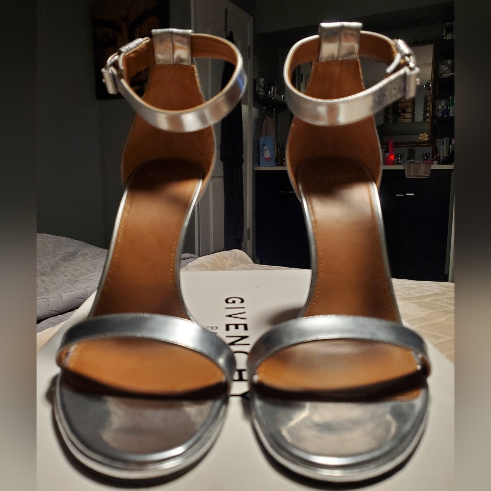 Givenchy Silver Stilettos - image 3